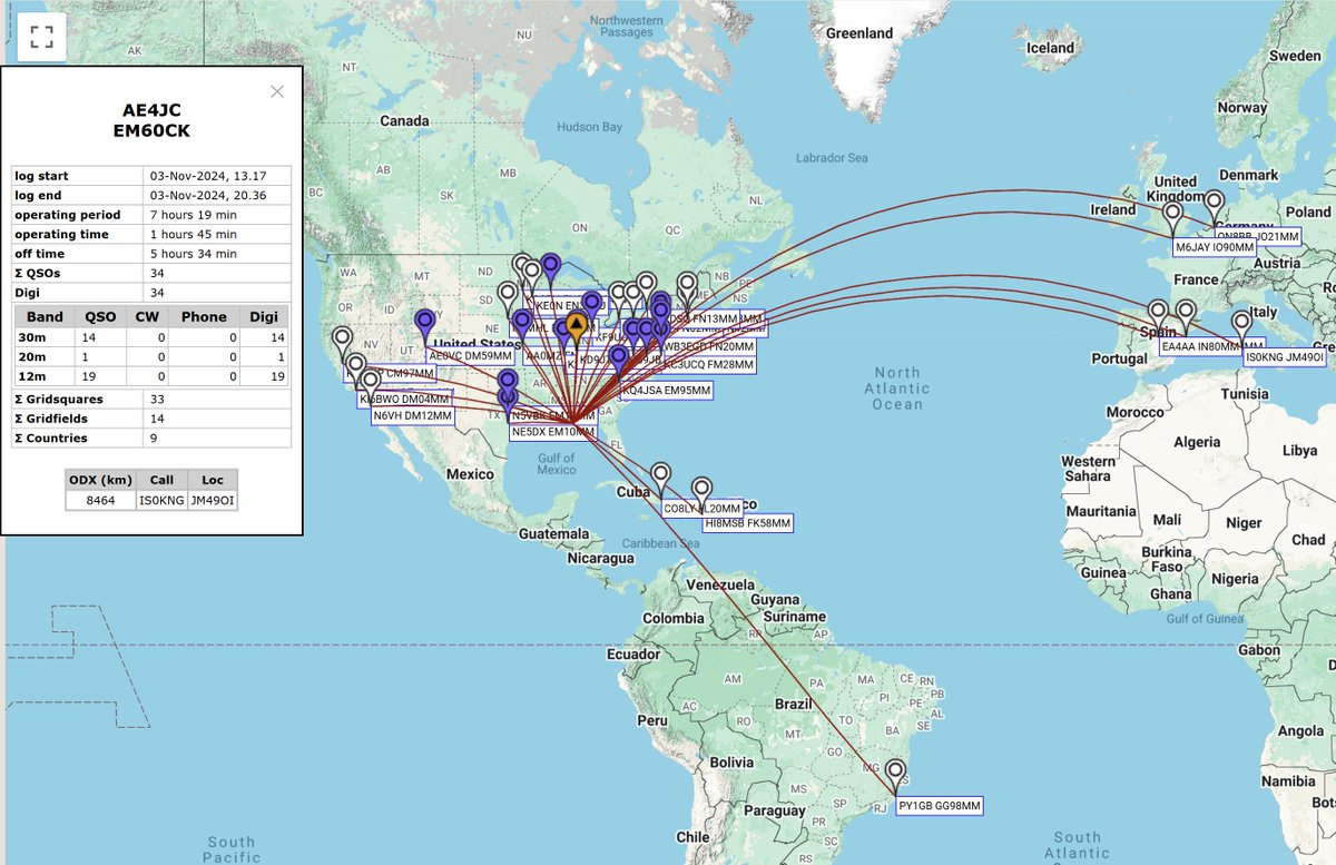 First JS8Call POTA QSO