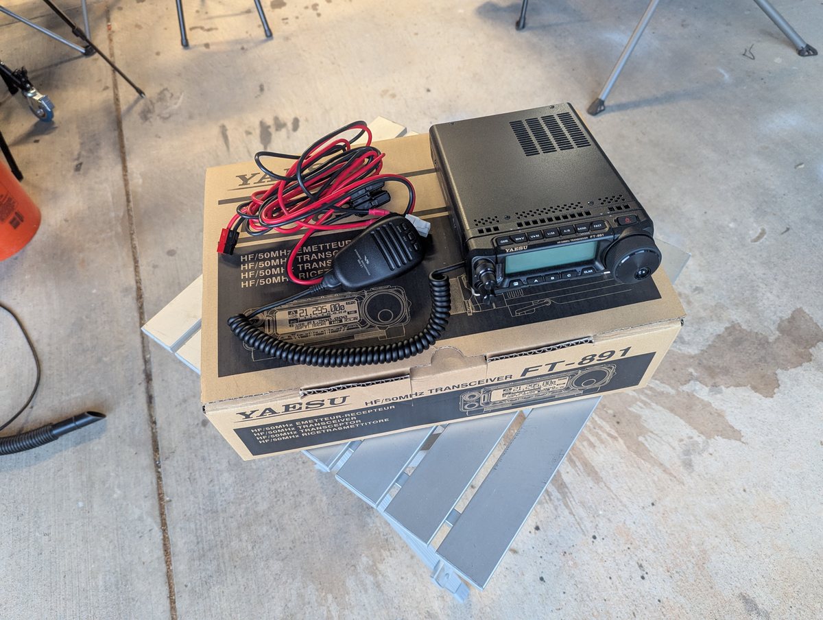Yaesu FT-891 (third unit, sold 2025)